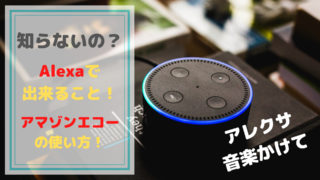 【知らないの？】Alexaで出来ること ！アマゾンエコーの使い方！の画像